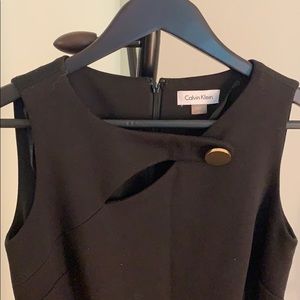 Calvin Klein no sleeve dress